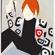 Illustration for article titled Pop Art Posters Starring Mod And Minimalist Superheroes